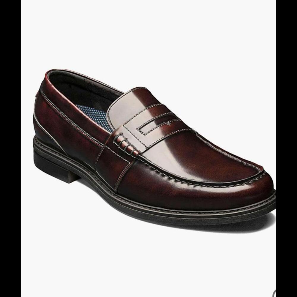 Nunn Bush LINCOLN  MOC TOE PENNY LOAFER Men’s size 8.5 wide